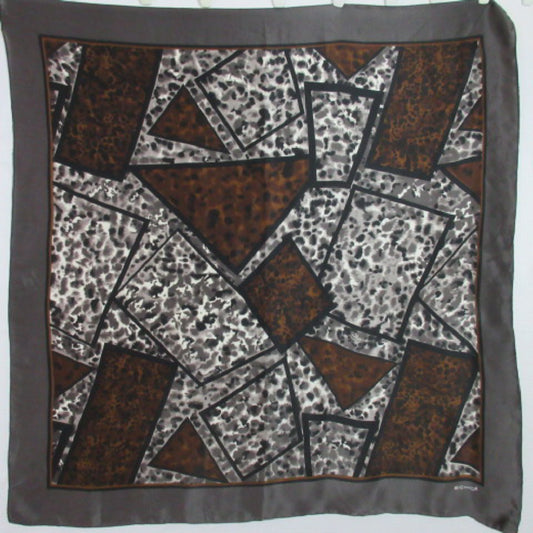 Echo Animal Print Silk Scarf - Square 2610