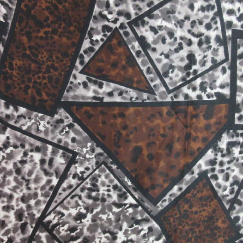 Echo Animal Print Silk Scarf - Square 2610