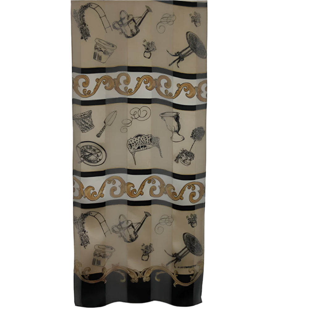 Liz Claiborne Victorian Theme Silk Scarf - Long 2646