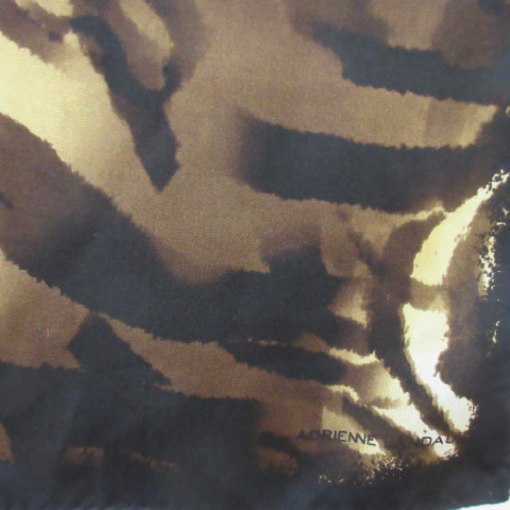 Adrienne Landau Animal Print Paisley Silk Scarf - Long - 2659