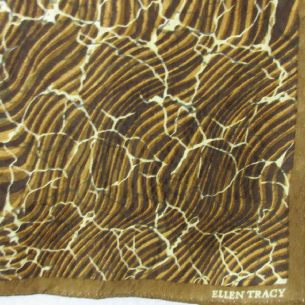 Ellen Tracy Designer Silk Scarf - Long 2668