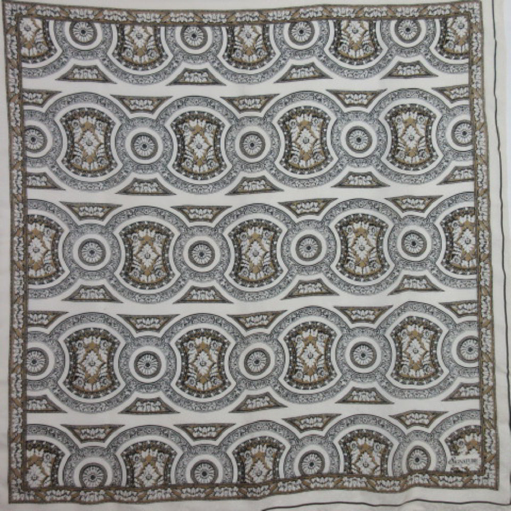 Echo Floral Victorian Silk Scarf - Square 2728