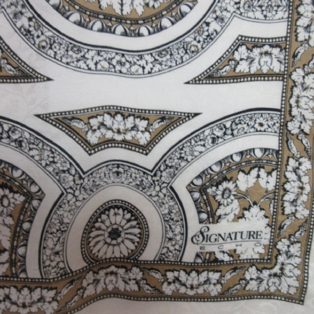 Echo Floral Victorian Silk Scarf - Square 2728