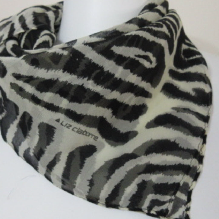 Liz Claiborne Designer Silk Scarf - Square - 1801
