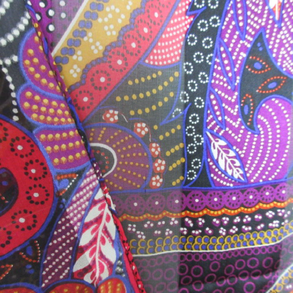 Jones New York Paisley Floral Silk Scarf - Long 2741