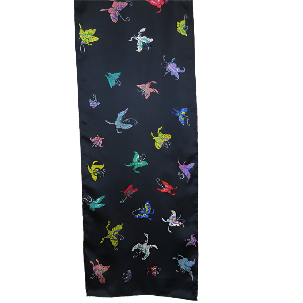 Smithsonian Institution Art Butterflies Silk Scarf - Long – 2785