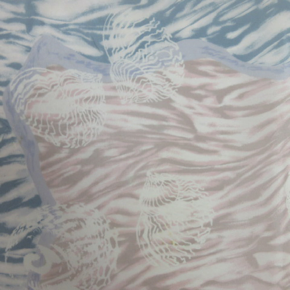 Liz Claiborne Art Shells Batik Silk Scarf - Square 2811