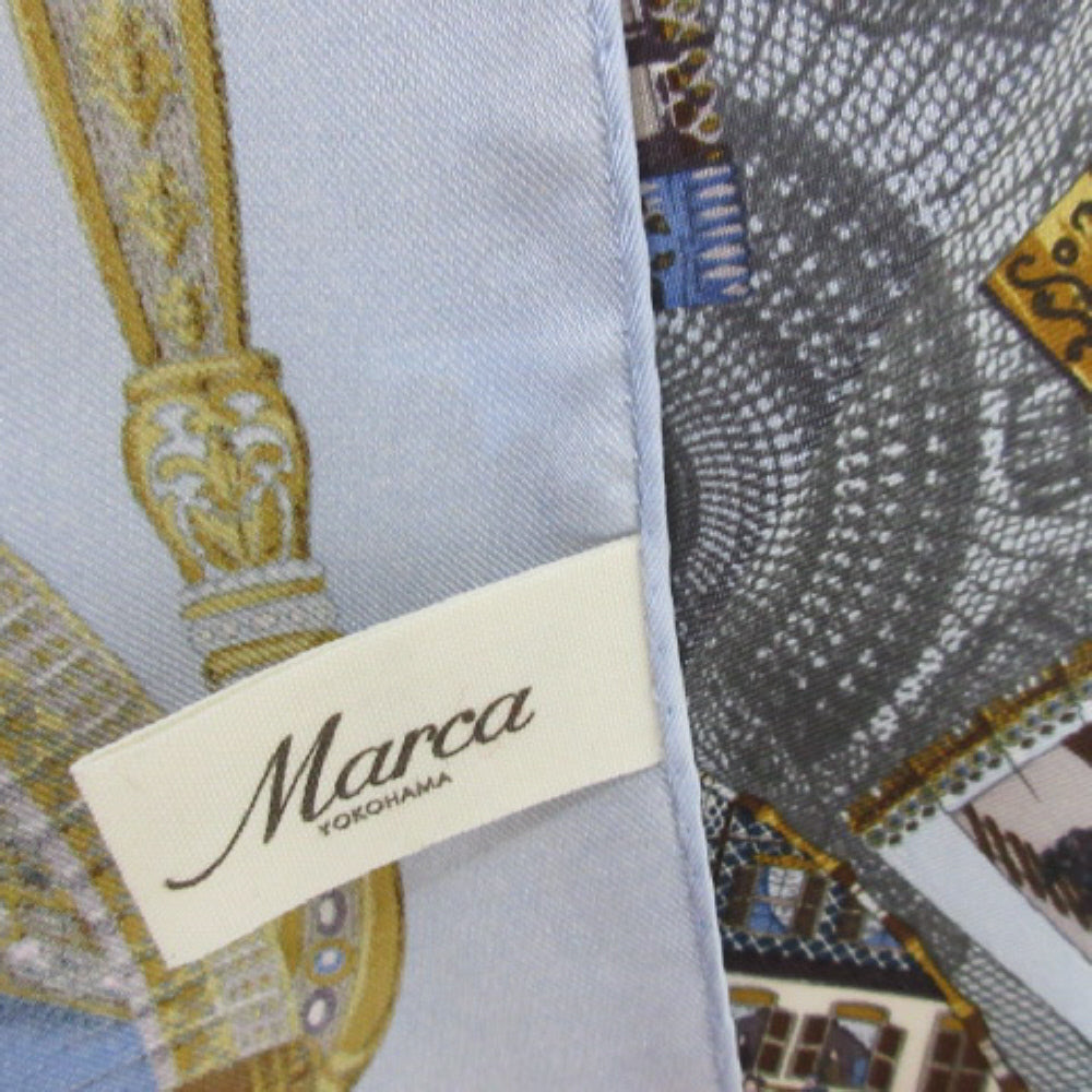 Marca Yokochama Nautical Ships Silk Scarf - Square 2847