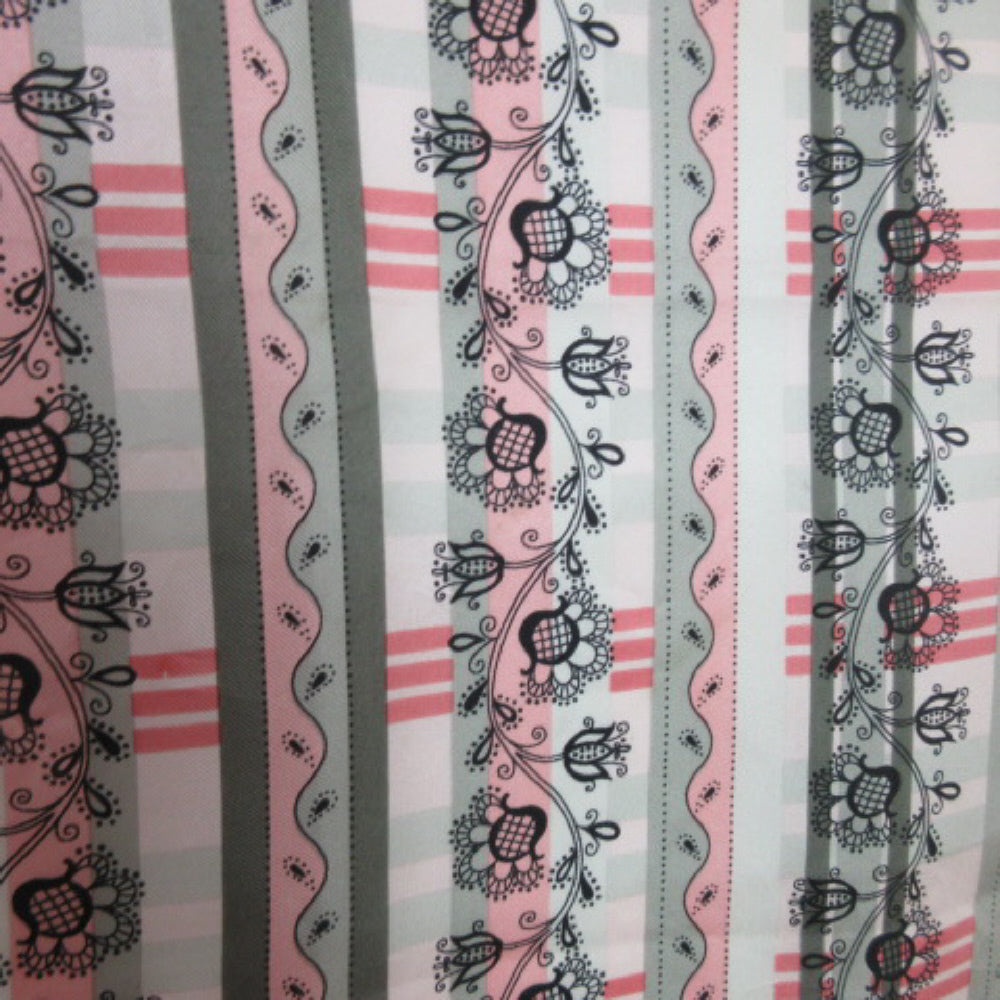 Hubegger Wien Floral Silk Scarf - 20" Square 2850