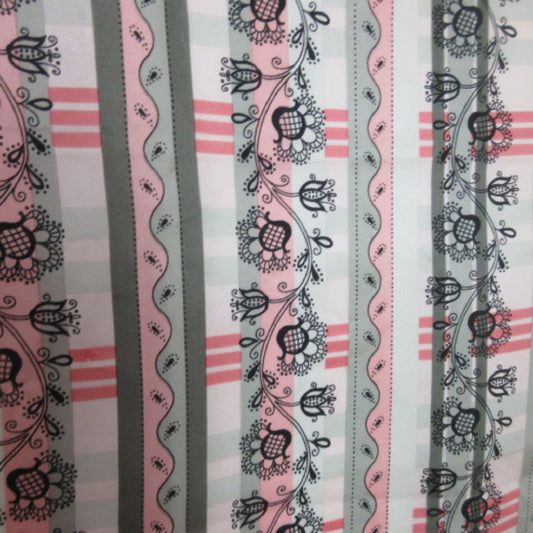 Hubegger Wien Floral Silk Scarf - 20" Square 2850