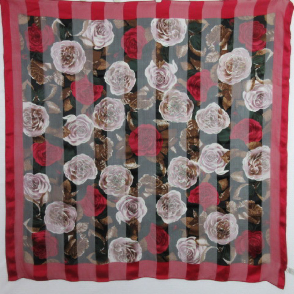 Hiroko Kapp Pretty Floral Silk Scarf - Square 2864