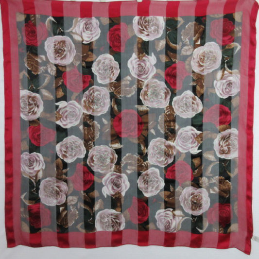 Hiroko Kapp Pretty Floral Silk Scarf - Square 2864