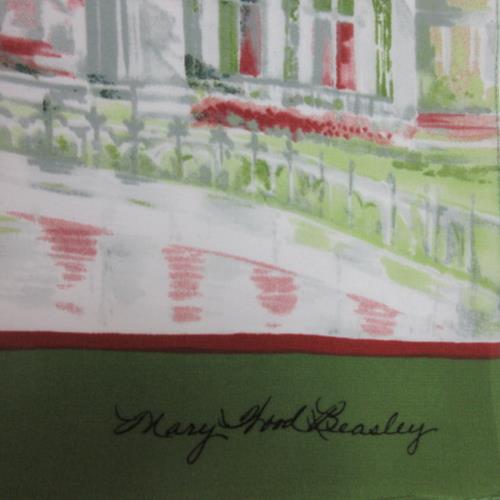 Mary Wood Beasley Art Painting Silk Scarf - Long 2898
