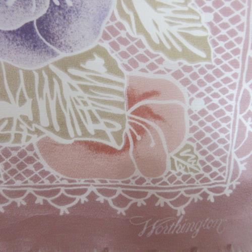 Worthington Floral Batik Art Silk Scarf - Long 2899
