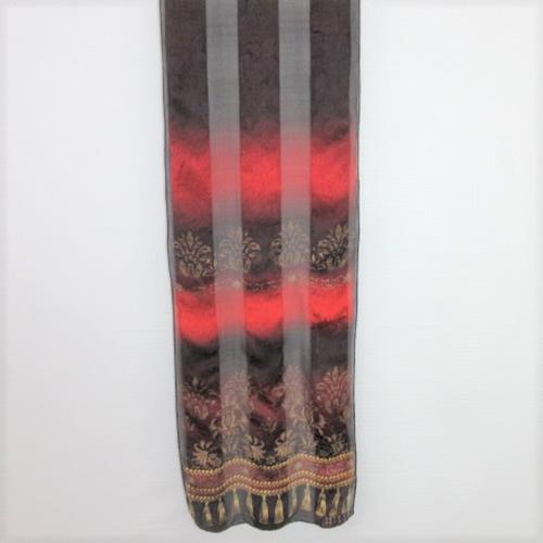 Liz Claiborne Paisley Luxury Silk Scarf - Long 2905