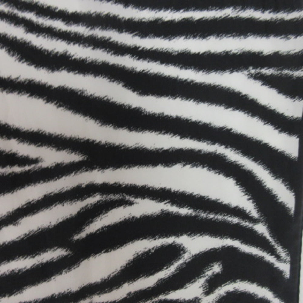 Jones New York Zebra Silk Scarf - Long 2954
