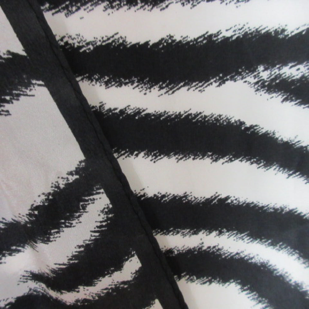 Jones New York Zebra Silk Scarf - Long 2954