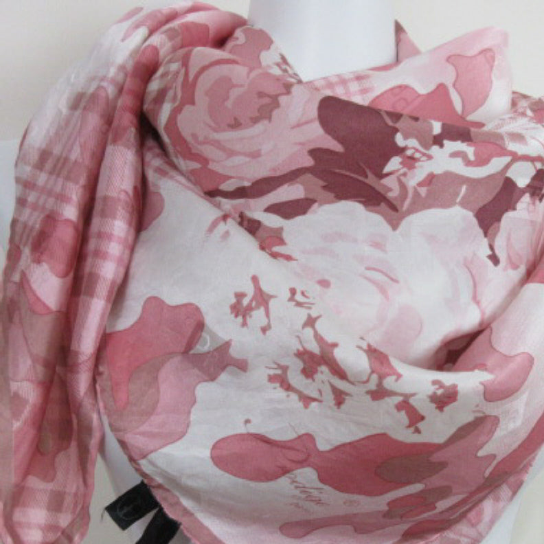 Prodige Floral Silk Scarf - 42" Square – 2999