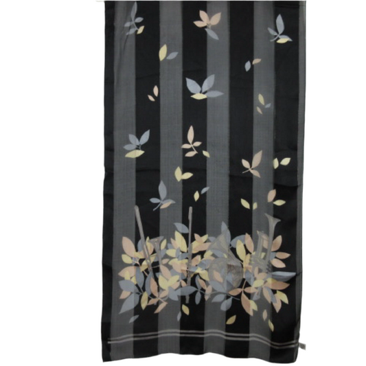 Hiroko Kapp Floral Musical Instruments Silk Scarf - Long - 2419