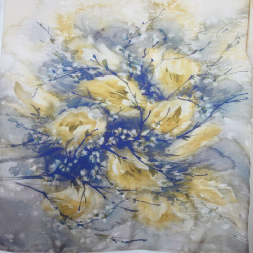 Diamatine Frameable Art Silk Scarf - Square - NWT - 3018
