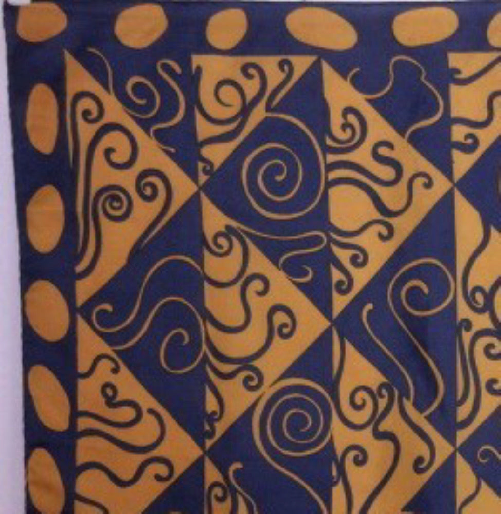 Symphony Vintage Art Abstract Silk Scarf - Square 3061