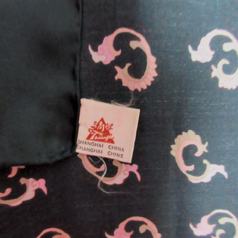Triangle Abstract Art Silk Scarf - Square