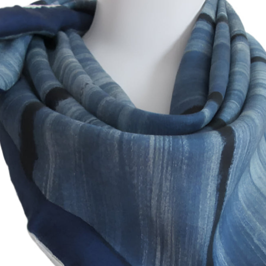 Morgan's Abstract Silk Scarf - Square - ITALY 3068