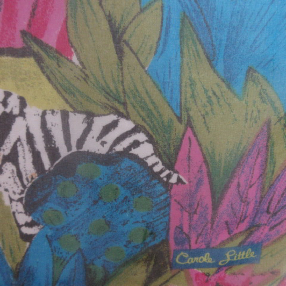 Carole Little Jungle Art Chiffon Silk Scarf - Long 3090