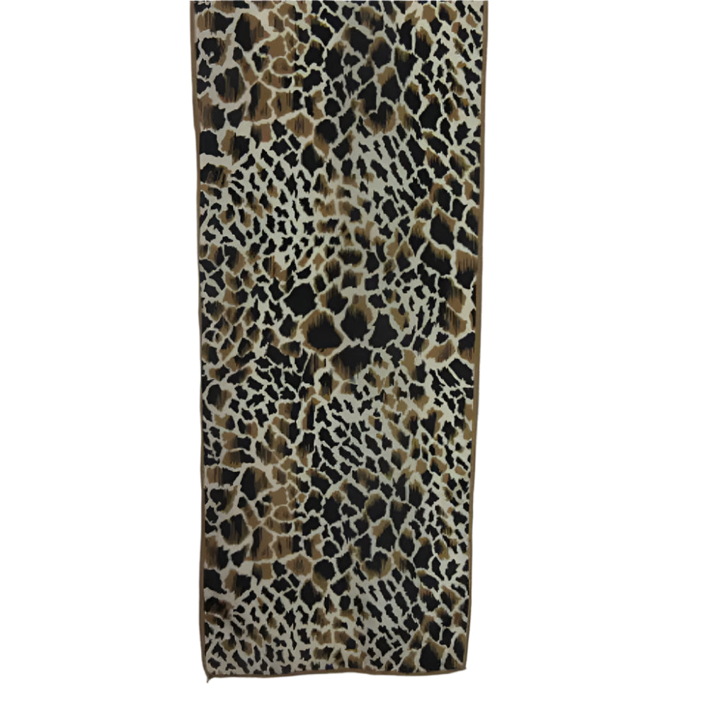 Stunning Animal Print Silk Scarf - Long – 3115