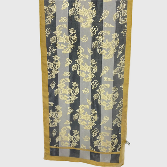 Shanghai Museum Designer Silk Scarf - Long – 4904