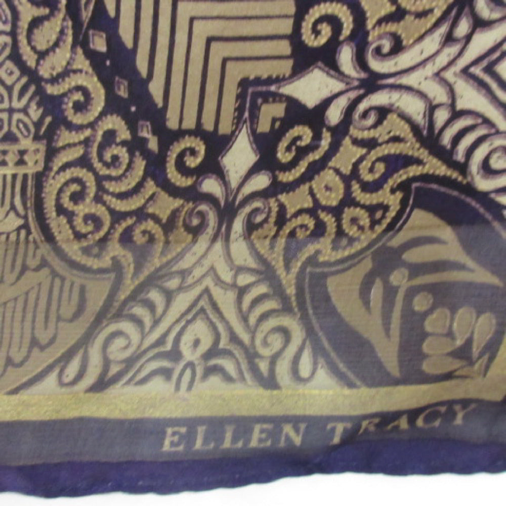 Ellen Tracy Silk Scarf - Square - 3206