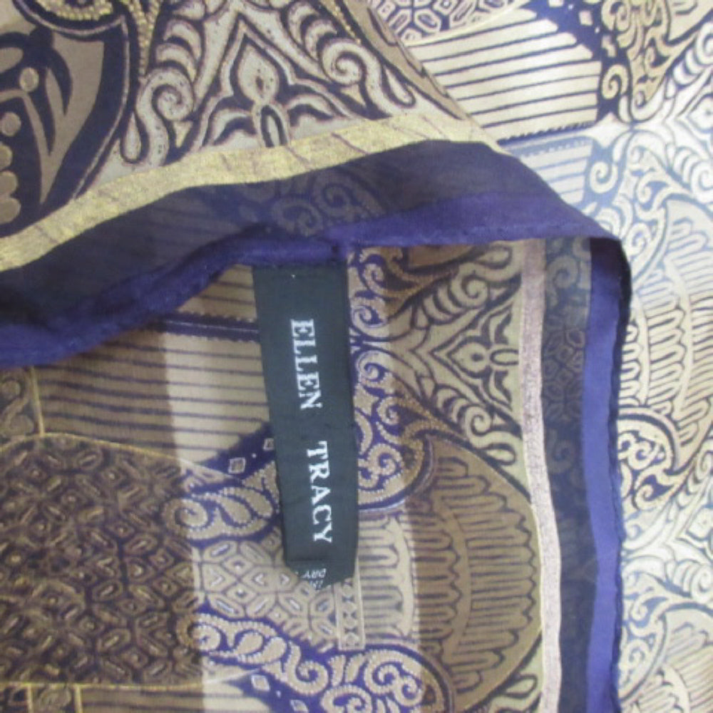 Ellen Tracy Silk Scarf - Square - 3206