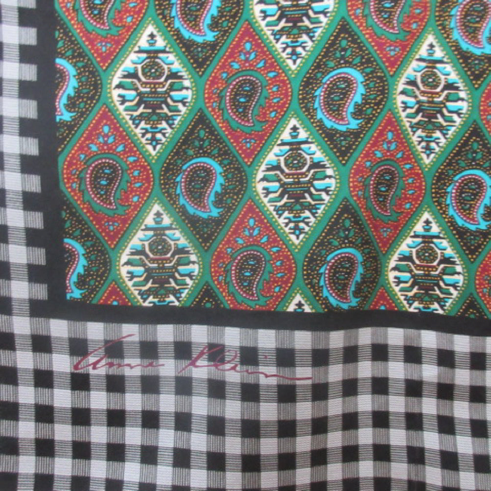 Anne Klein Designer Silk Scarf - Square - 3207