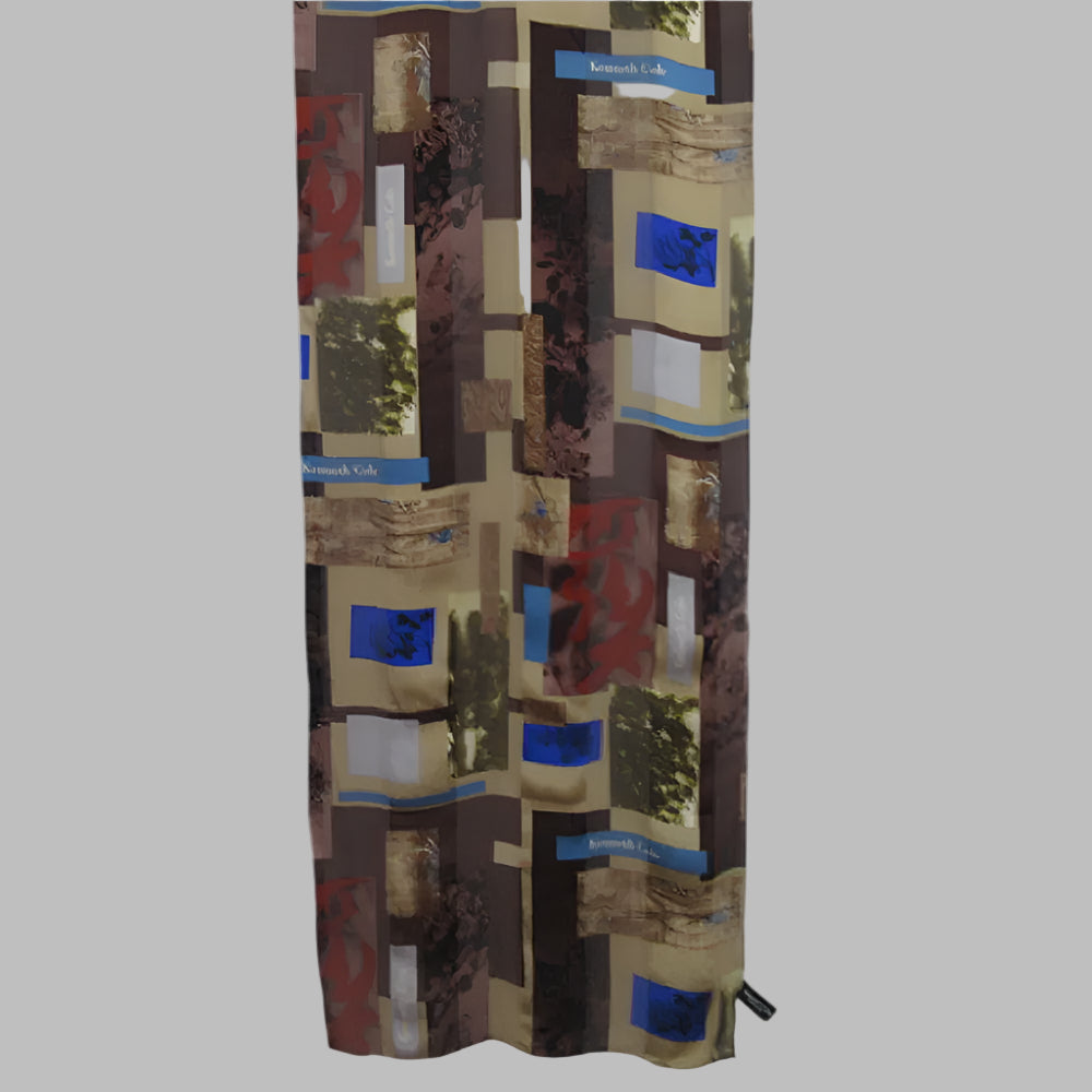Kenneth Cole Art Nature Abstract Silk Scarf - Long - 3221