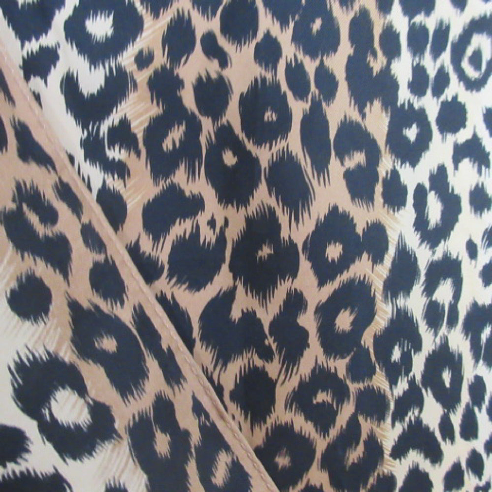 Ann Taylor Leopard Animal Print Silk Scarf - Long - 3222