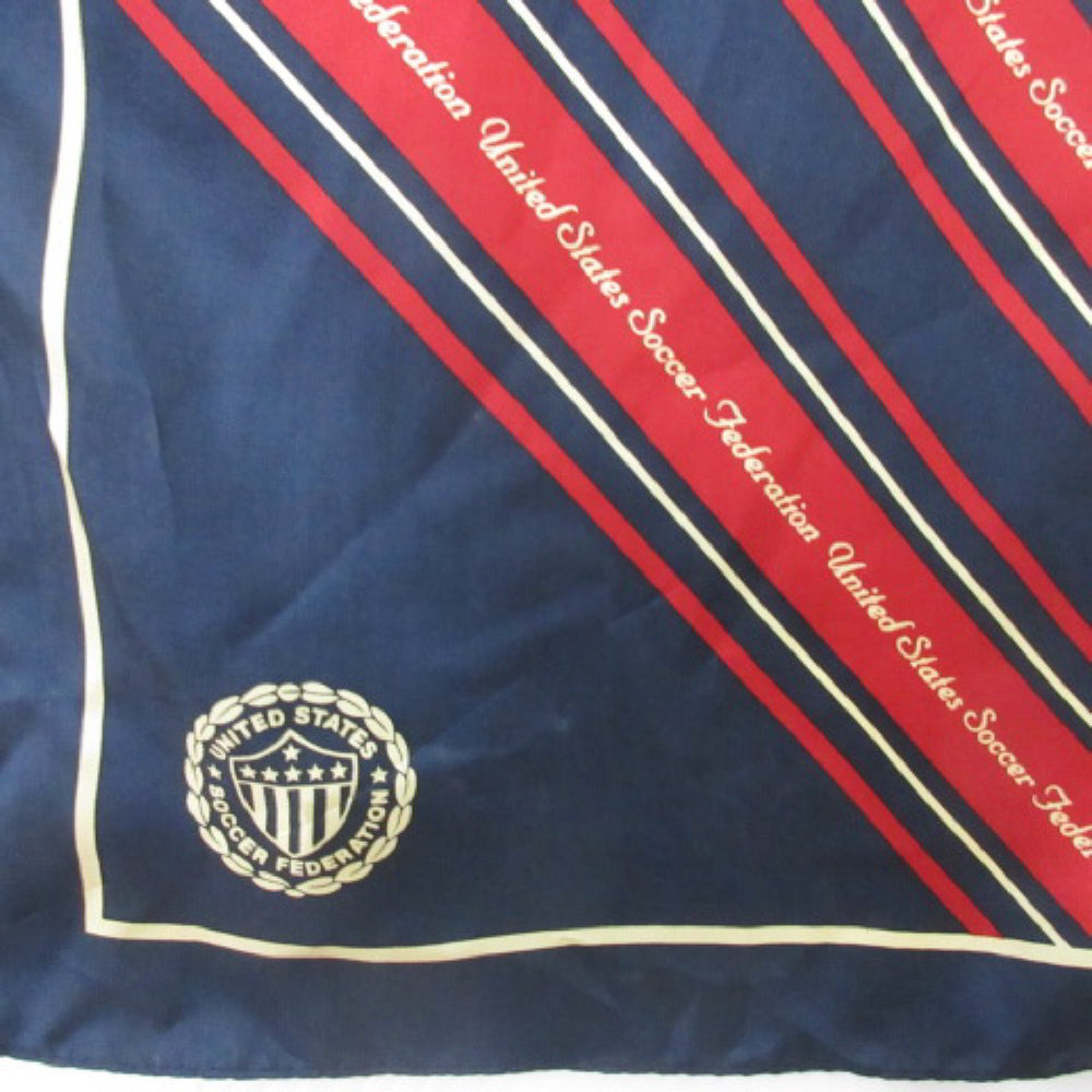 US Soccer Federation Geometric Logo Silk Scarf - Long - 3260