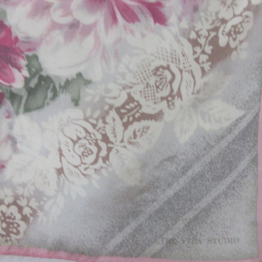 Vera Studio Floral Lovely Silk Scarf - Long - 3271