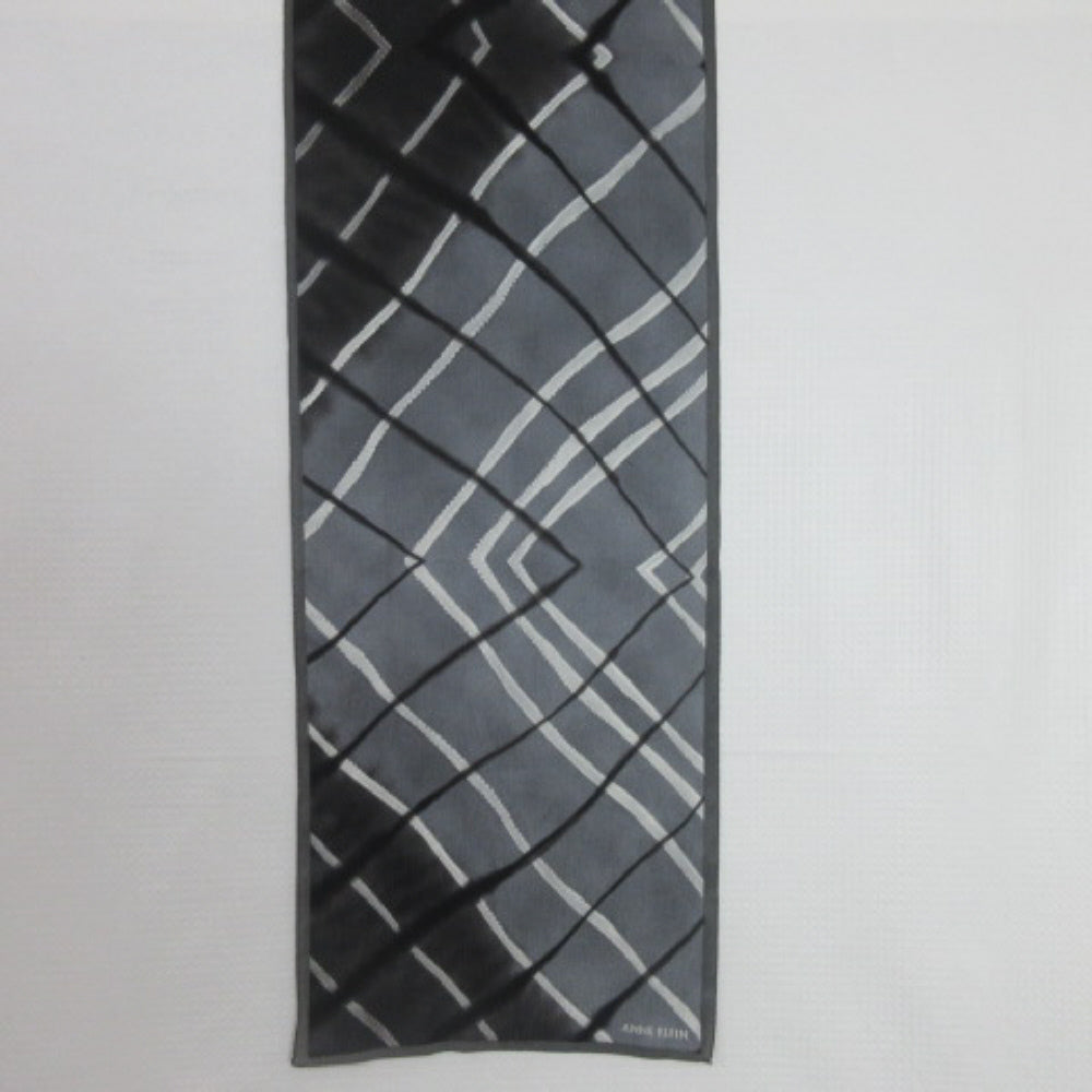 Anne Klein Abstract Art Silk Scarf - Long - 3319