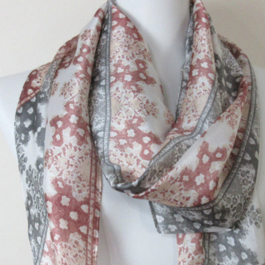 Vince Camuto Wide Silk Scarf - Long - 5448