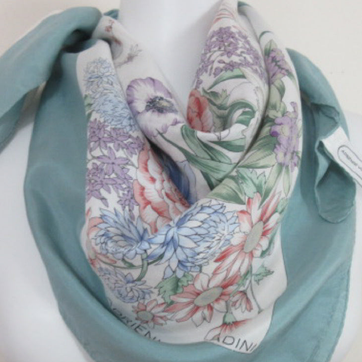 Adrienne Vittadini Silk Scarf - Square - 3356
