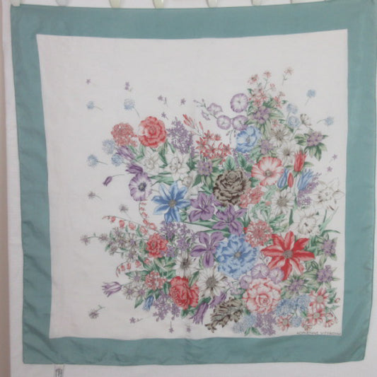 Adrienne Vittadini Silk Scarf - Square - 3356