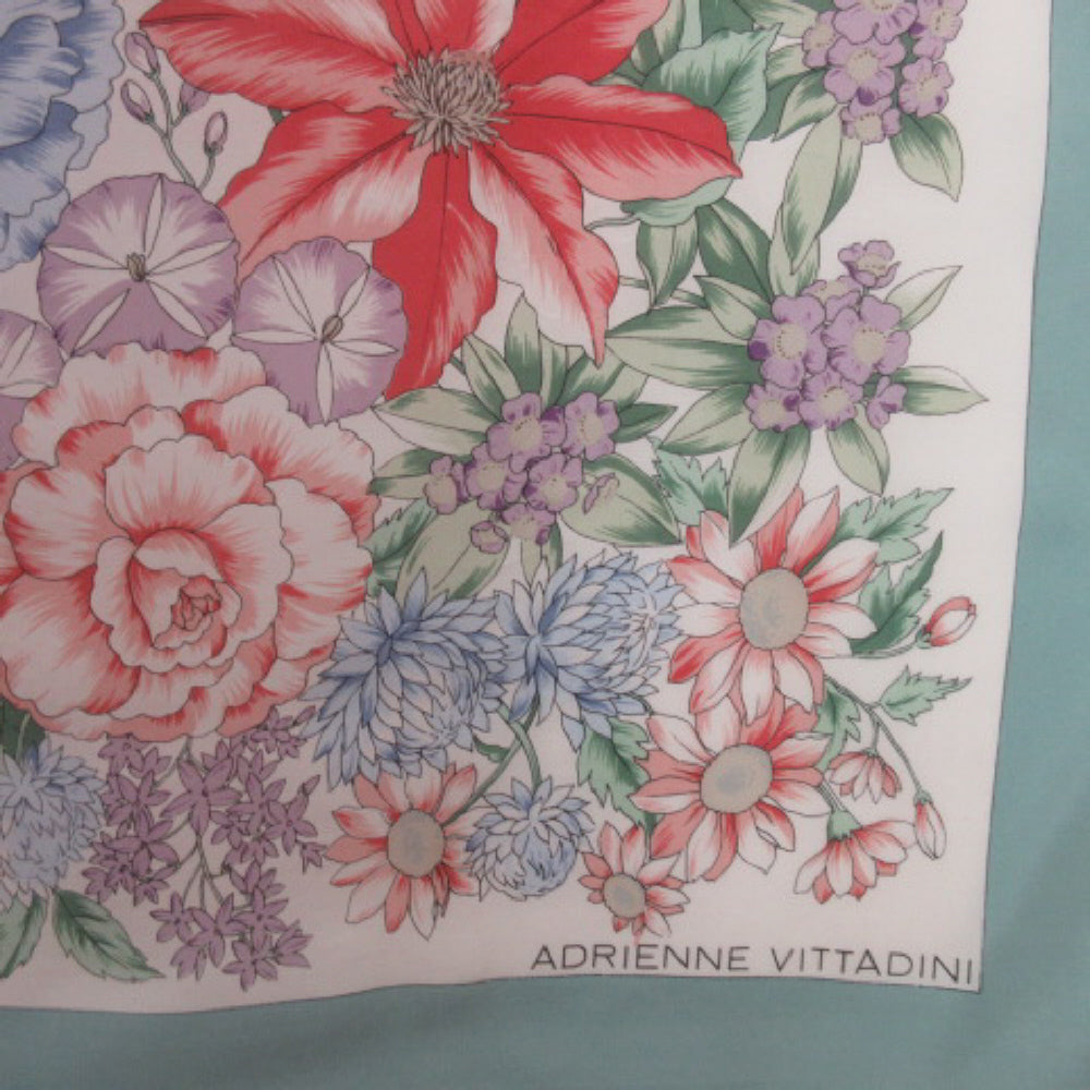 Adrienne Vittadini Silk Scarf - Square - 3356