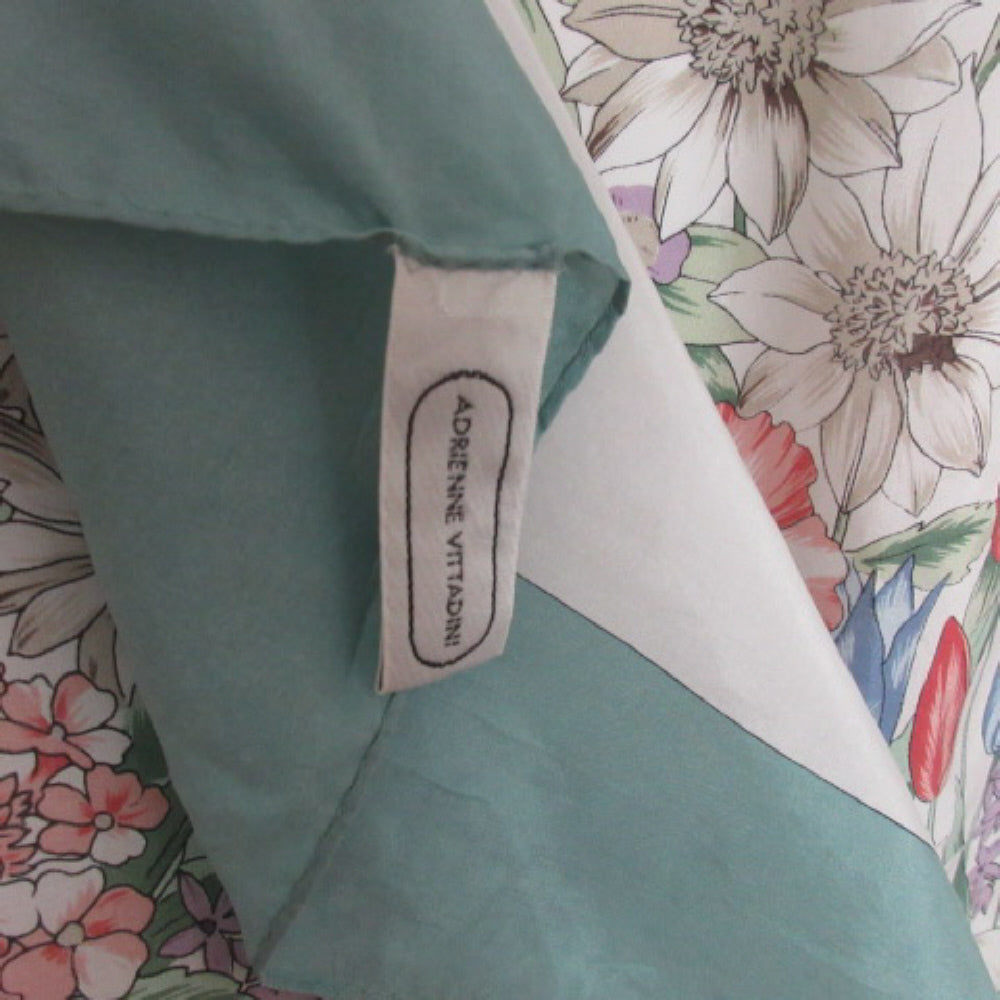 Adrienne Vittadini Silk Scarf - Square - 3356