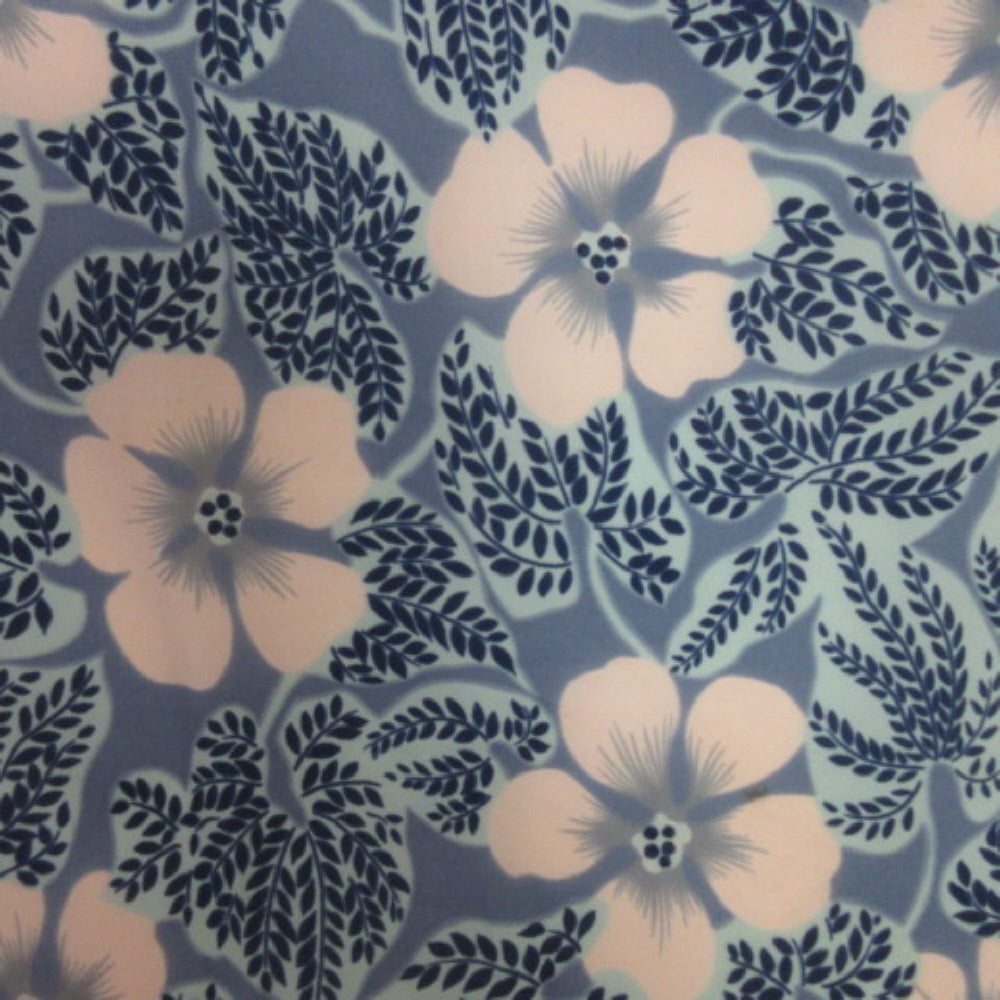 Jacqmar Floral Poly Scarf - Square - 3372