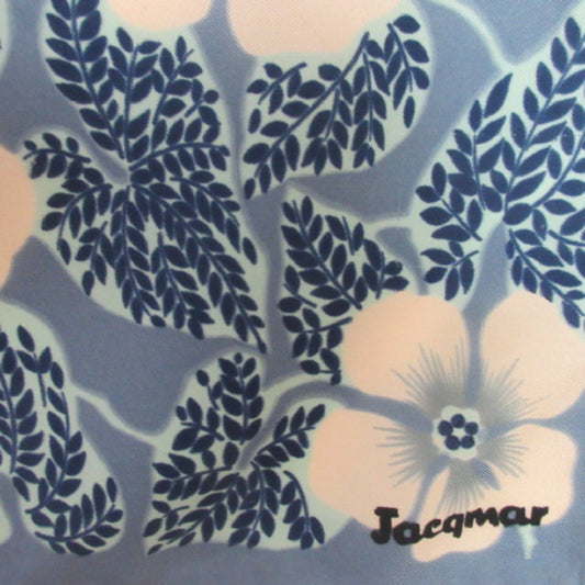 Jacqmar Floral Poly Scarf - Square - 3372