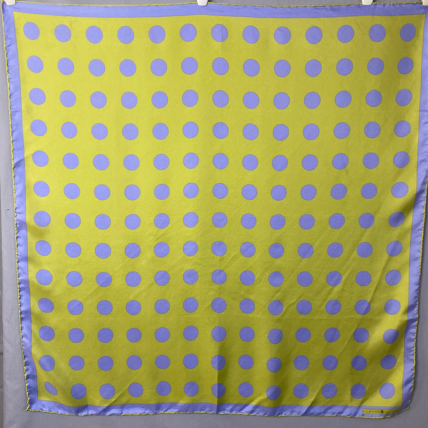 Audrey Talbott Designer Silk Scarf - Square - 4837