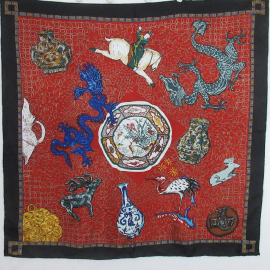 ART - ROYAL ONTARIO MUSEUM - ROM Silk Scarf - Square - 3383