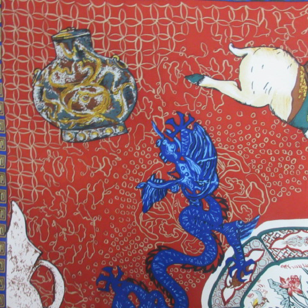 ART - ROYAL ONTARIO MUSEUM - ROM Silk Scarf - Square - 3383