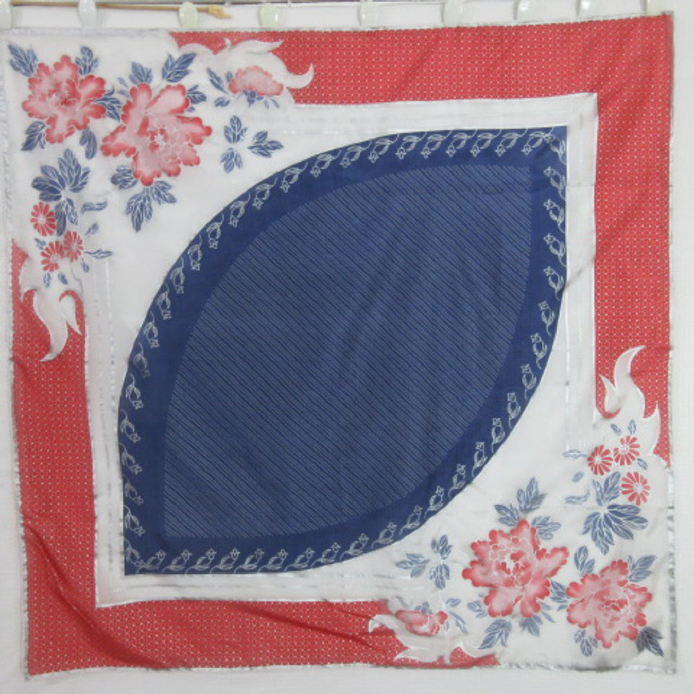 Lovely Art Floral Silk Scarf - Square - 3388