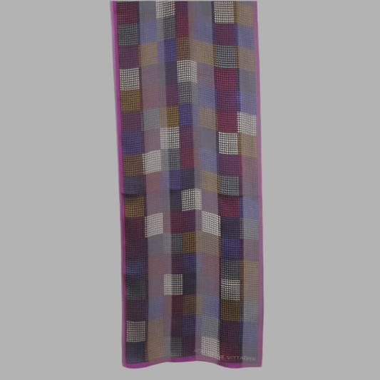 Adrienne Vittadini Silk Scarf - Long - 4635